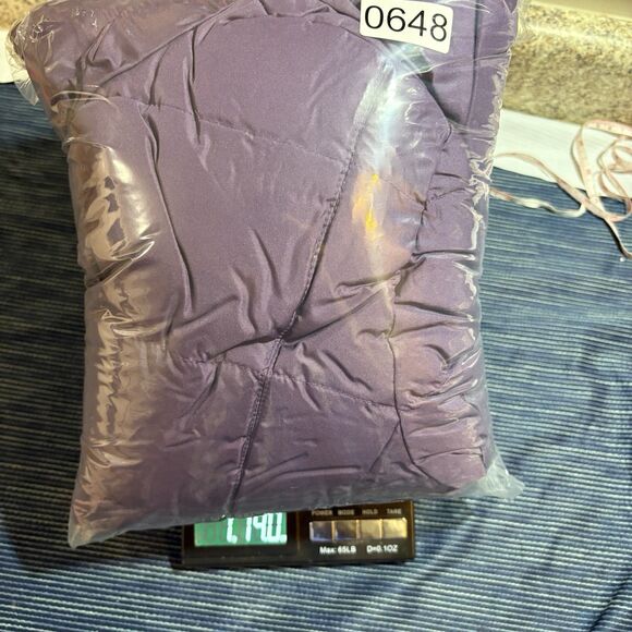 Sport Mac Women S Down Puffer Coat Purple Insulated Jacket Winter Outerwear Warm - Picture 8 of 8